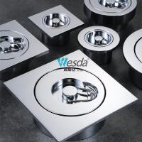 QT034方圆形游泳池地漏全铜温泉浴池水池下水器泡池鱼池排水塞密封防臭